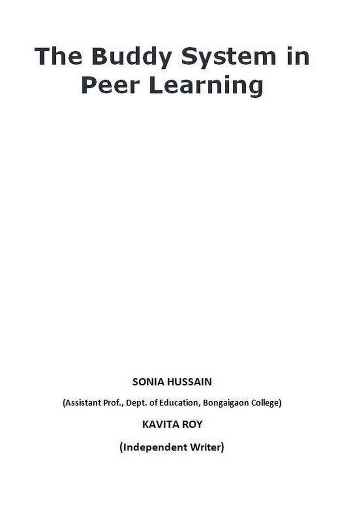The Buddy System in Peer Learning