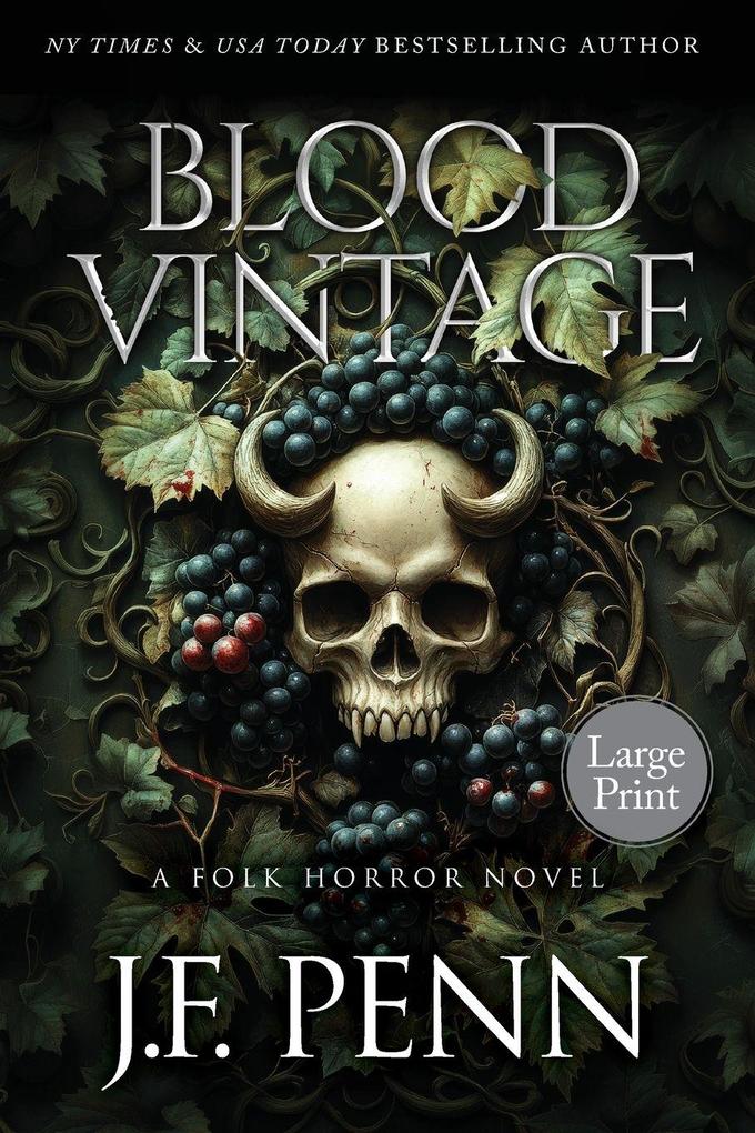Blood Vintage Large Print