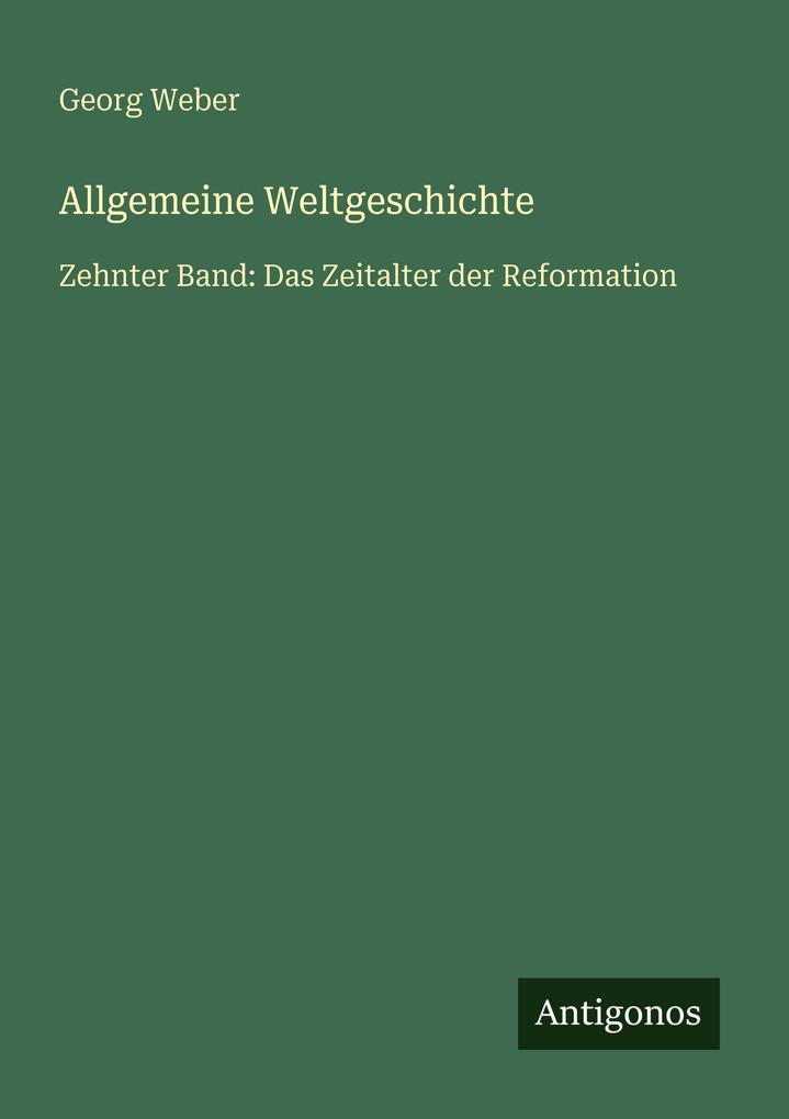 Allgemeine Weltgeschichte