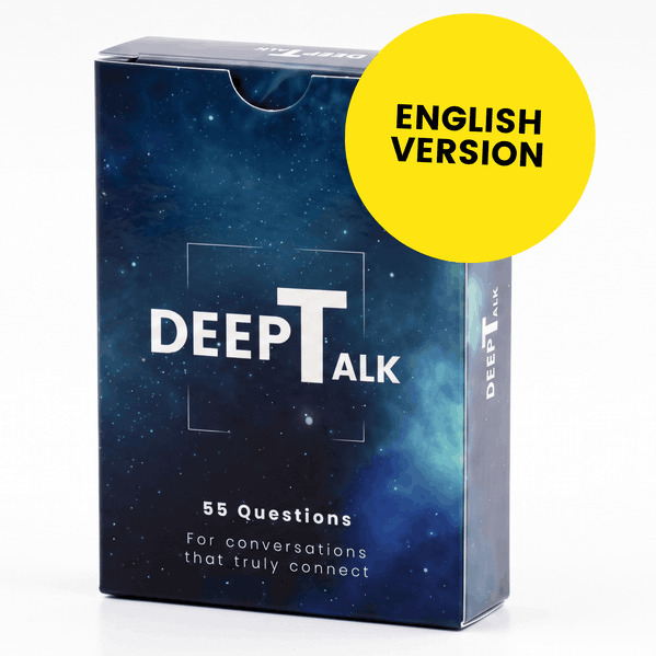 DeepTalk Gesprächsfragekarten (Pocket Size) ENGLISH Version