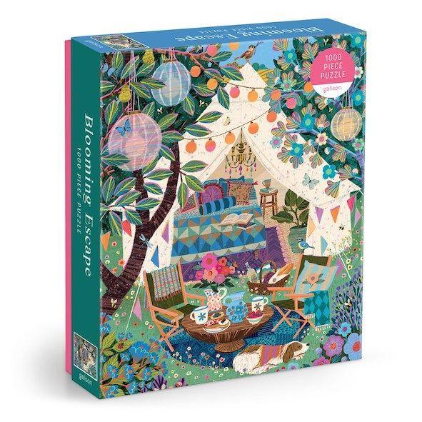 Abrams & Chronicle Books Victoria Ball Blooming Escape 1000 Piece Puzzle