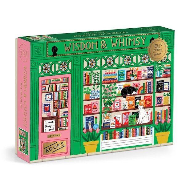 Abrams & Chronicle Books Wisdom & Whimsy Bookshop 1000 Piece Puzzle