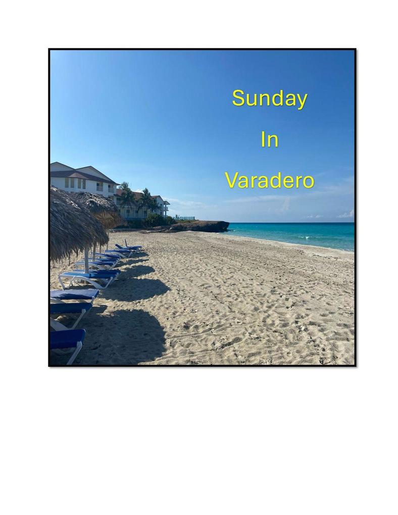 Sunday in Varadero