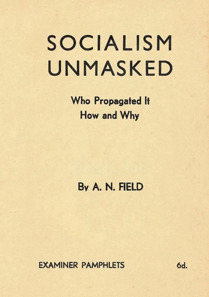 Socialism Unmasked