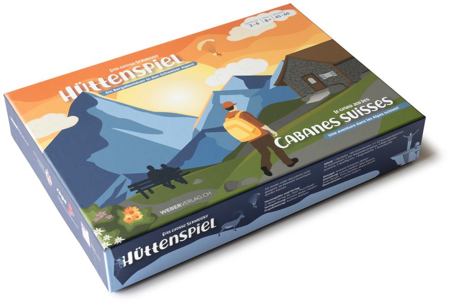 Das grosse Schweizer Hüttenspiel/Le grand jeu des cabanes suisses