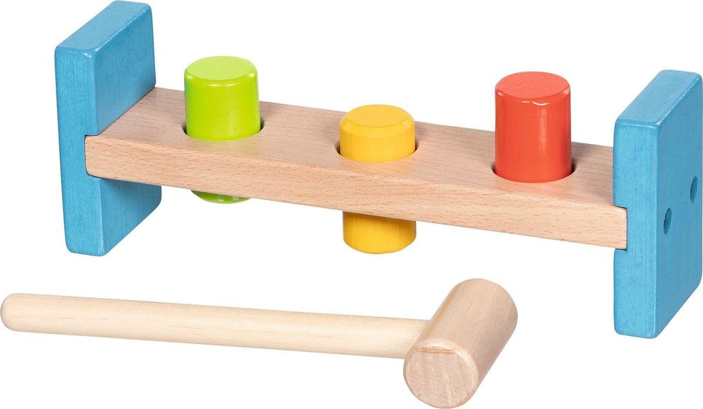 Hammerbank mit 3 Klötzen