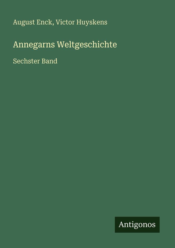 Annegarns Weltgeschichte