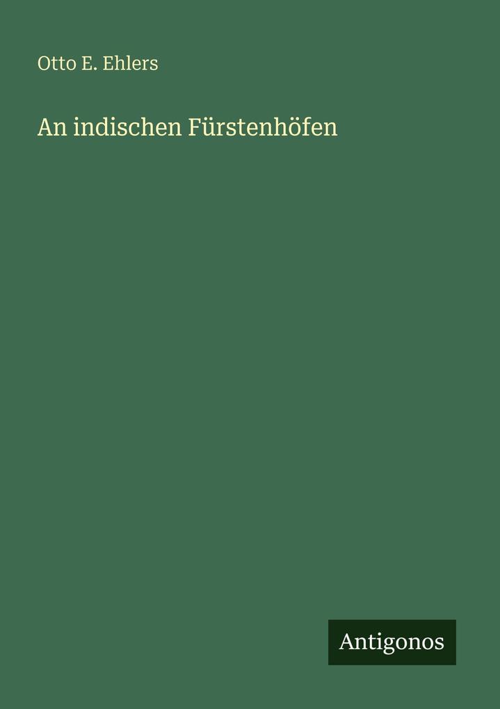 An indischen Fürstenhöfen
