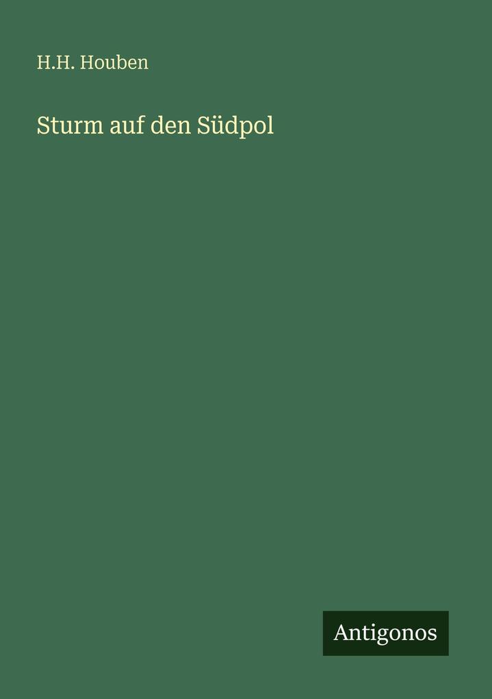 Sturm auf den Südpol