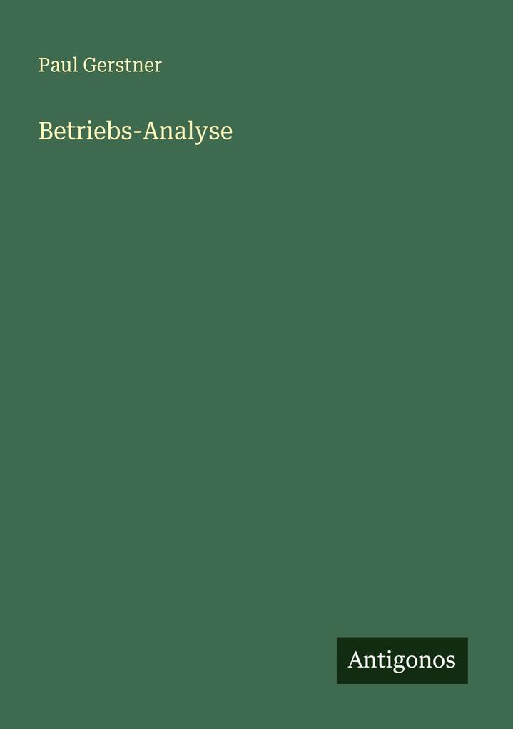 Betriebs-Analyse
