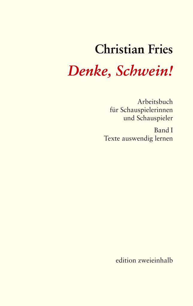Denke Schwein!