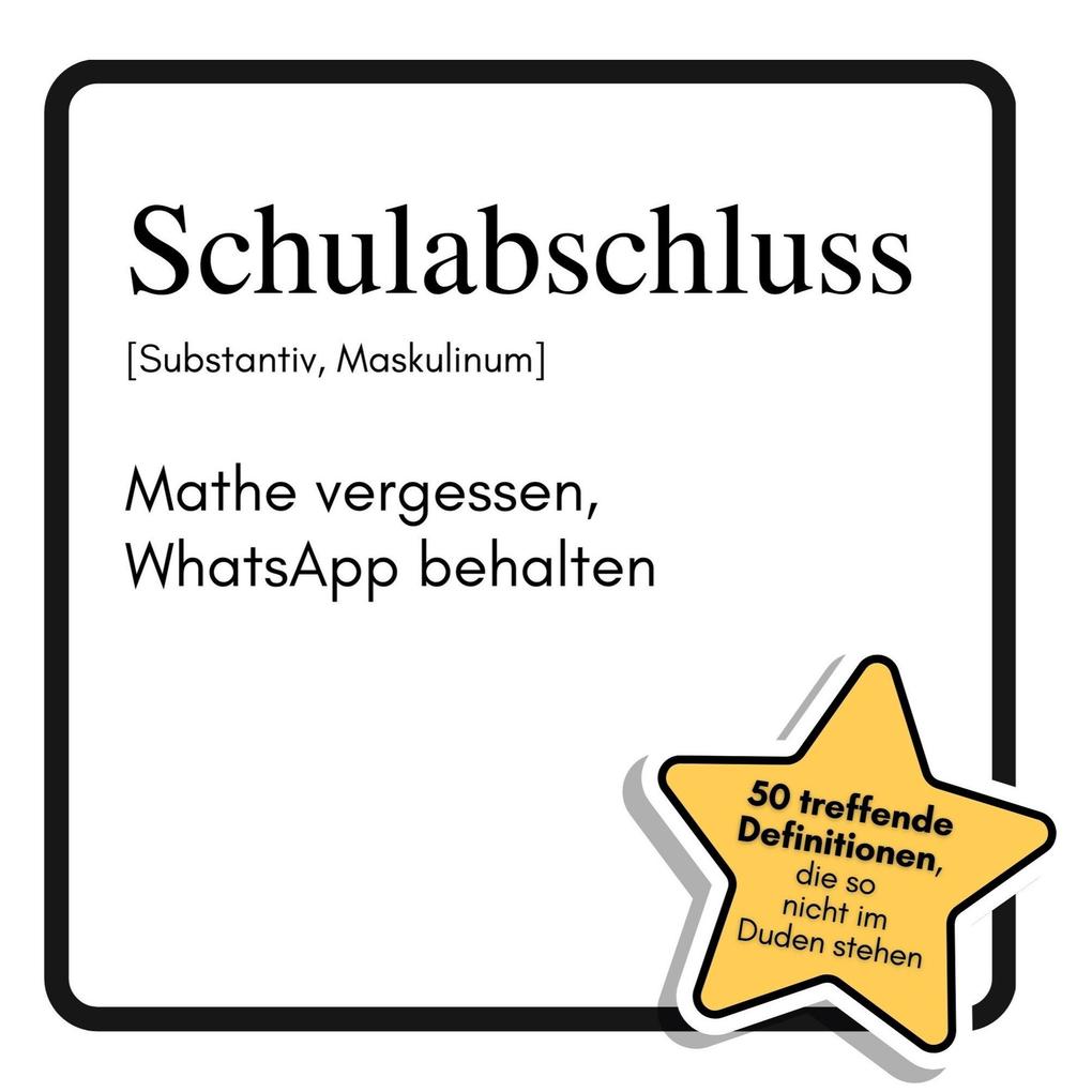 Schulabschluss