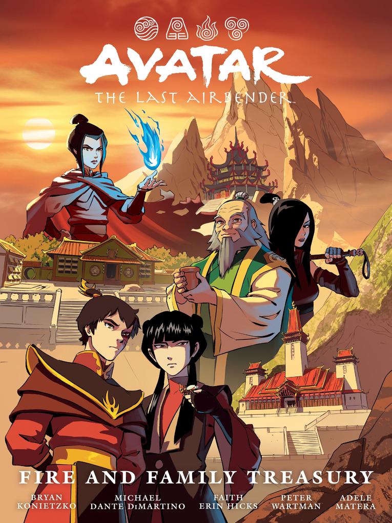Dark Horse Comics Avatar, The Last Airbender--Fire And Family Treasury Library Edition