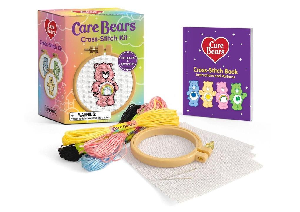 Hachette Book Group Usa Care Bears Cross-Stitch Kit