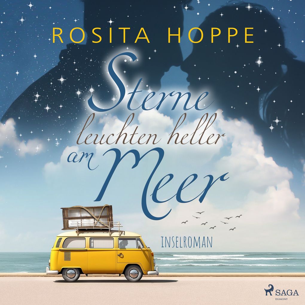 Sterne leuchten heller am Meer
