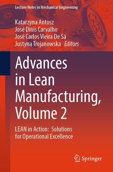 Advances in Lean Manufacturing Volume 2