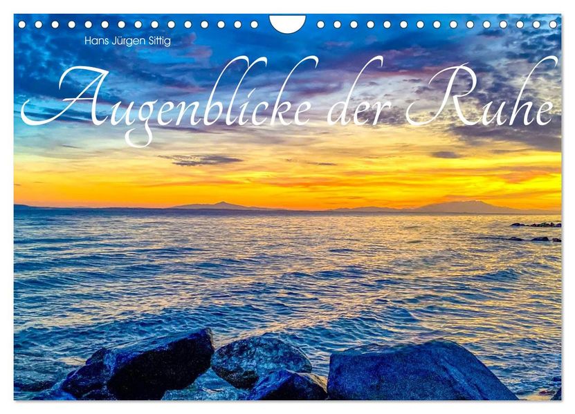 Augenblicke der Ruhe (Wandkalender 2026 DIN A4 quer) CALVENDO Monatskalender
