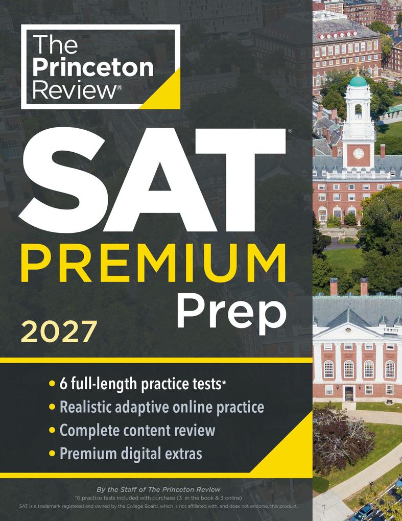 Princeton Review SAT Premium Prep 2027