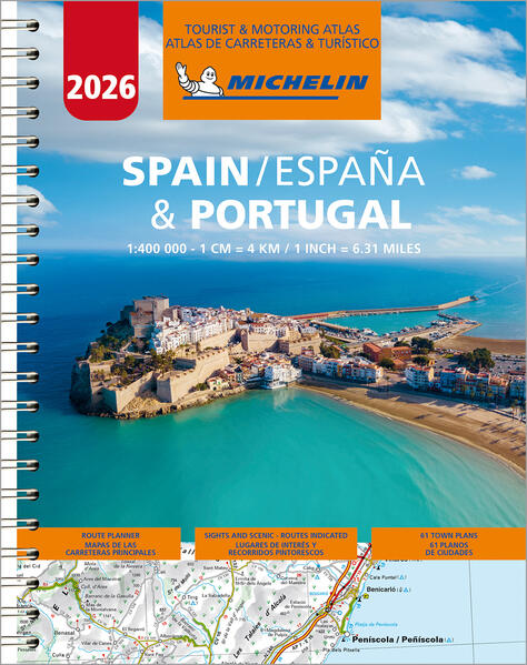 Michelin Editions Michelin Spain & Portugal Road Atlas 2026