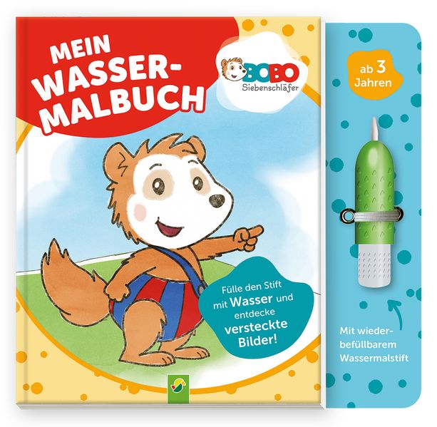 Bobo Siebenschläfer Mein Wassermalbuch