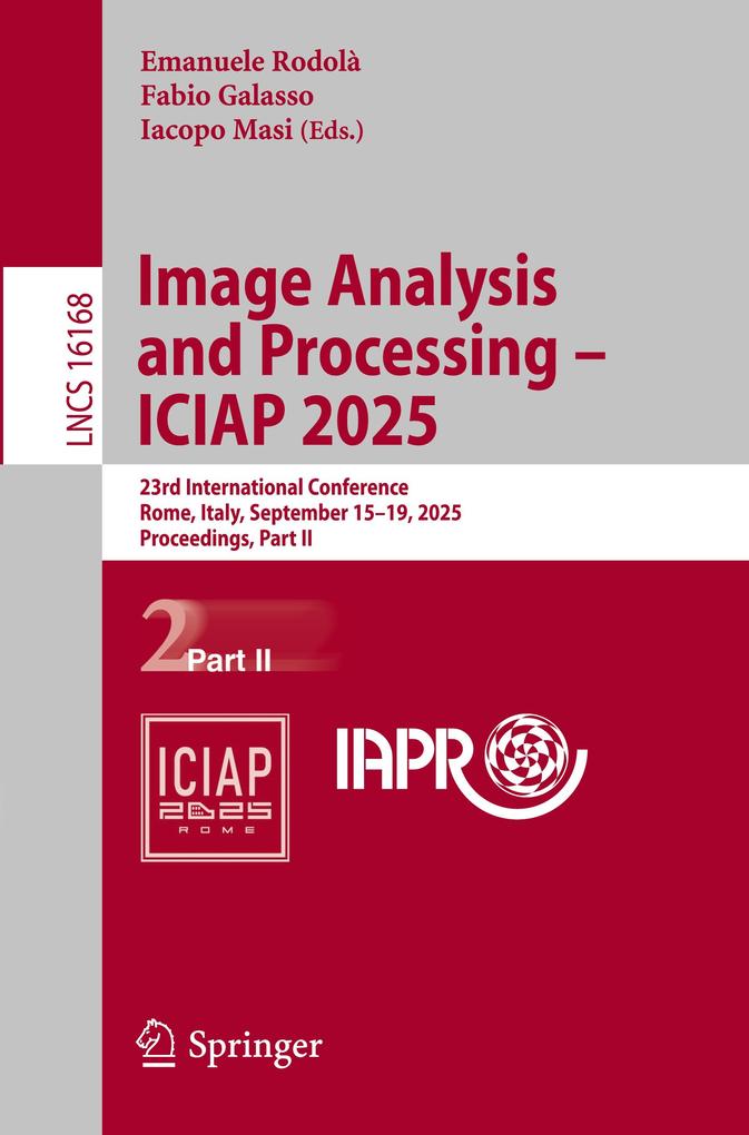 Image Analysis and Processing - ICIAP 2025