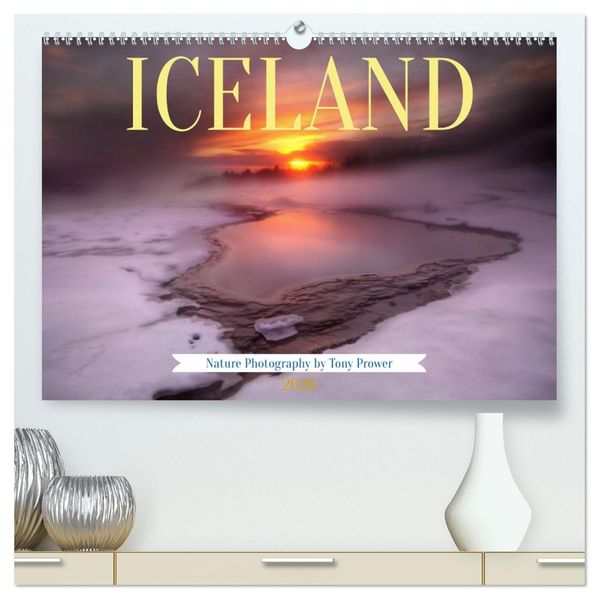 Amazing Nature of Iceland (High Quality Premium Wall Calendar 2026 DIN A2 landscape)CALVENDO 12 Month Wall Calendar