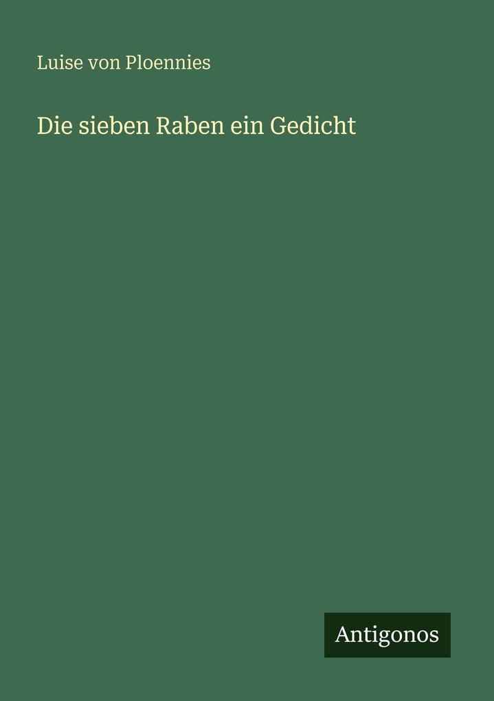 Die sieben Raben ein Gedicht