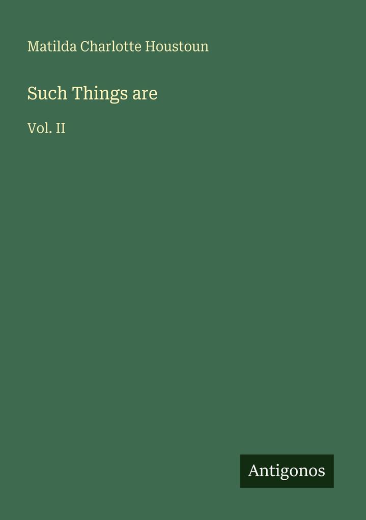 Such Things are