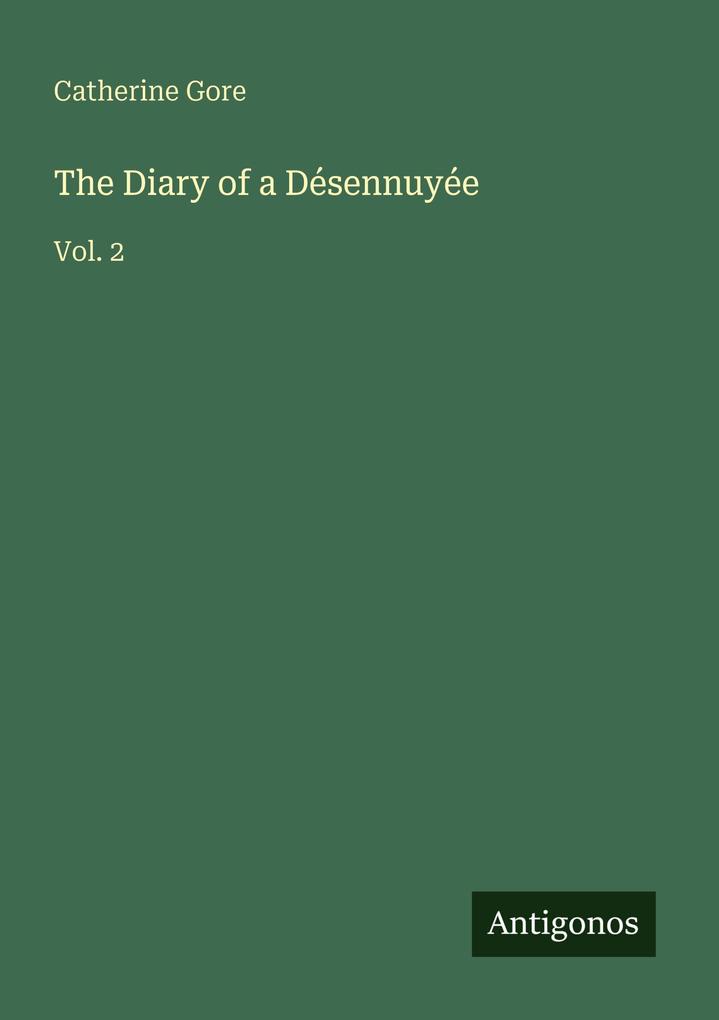 The Diary of a Désennuyée