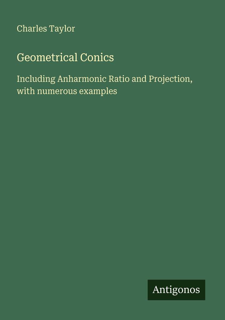 Geometrical Conics