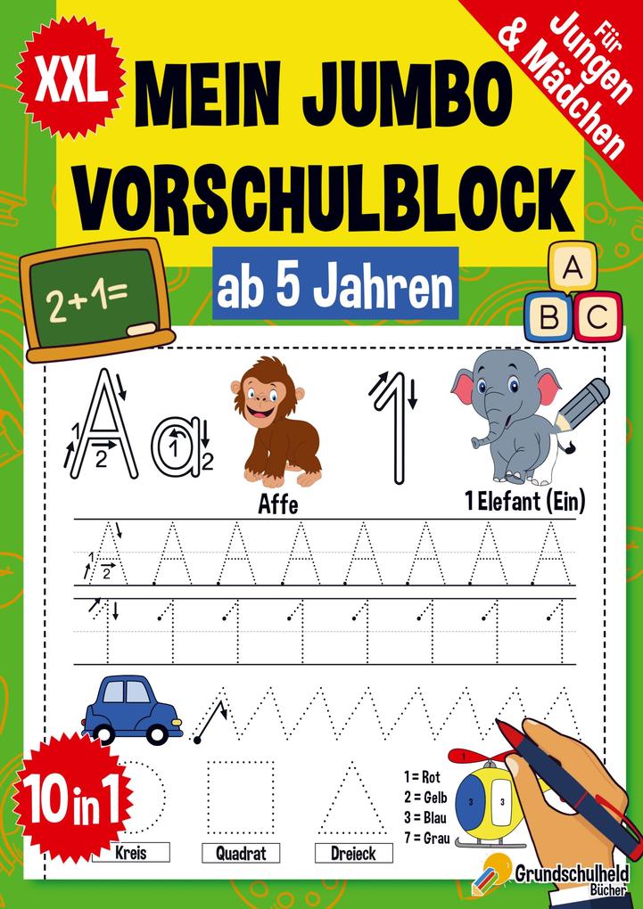 Mein Jumbo Vorschulblock
