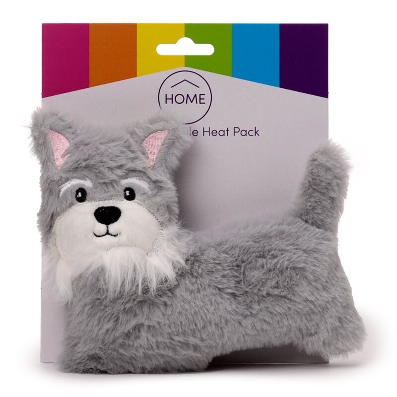 Schnauzer Hund Plüsch Wärmekissen