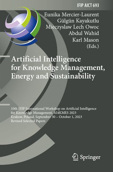 Artificial Intelligence for Knowledge Management Energy and Sustainability