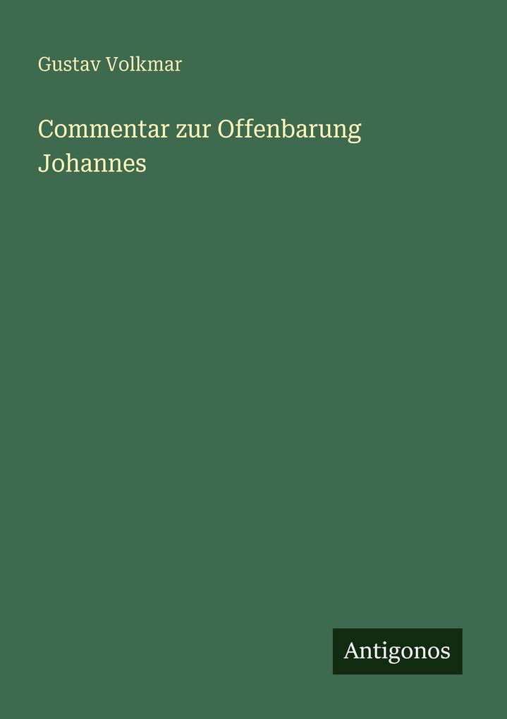 Commentar zur Offenbarung Johannes