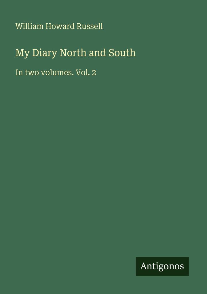 My Diary North and South