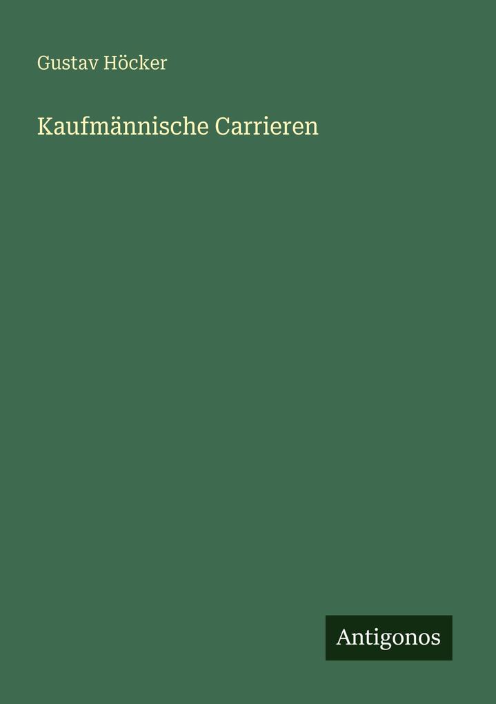 Kaufmännische Carrieren