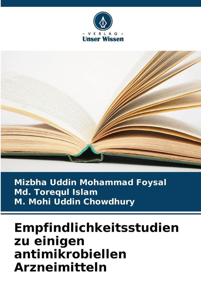 Empfindlichkeitsstudien zu einigen antimikrobiellen Arzneimitteln