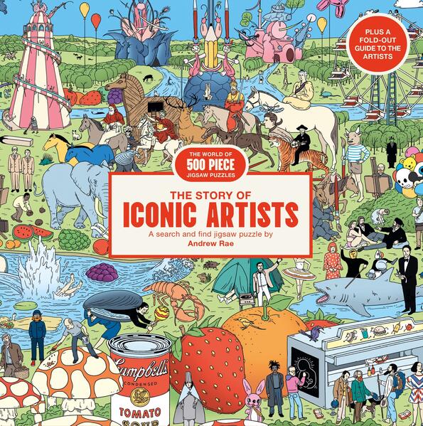 The Story of Iconic Artists 500 Pieces