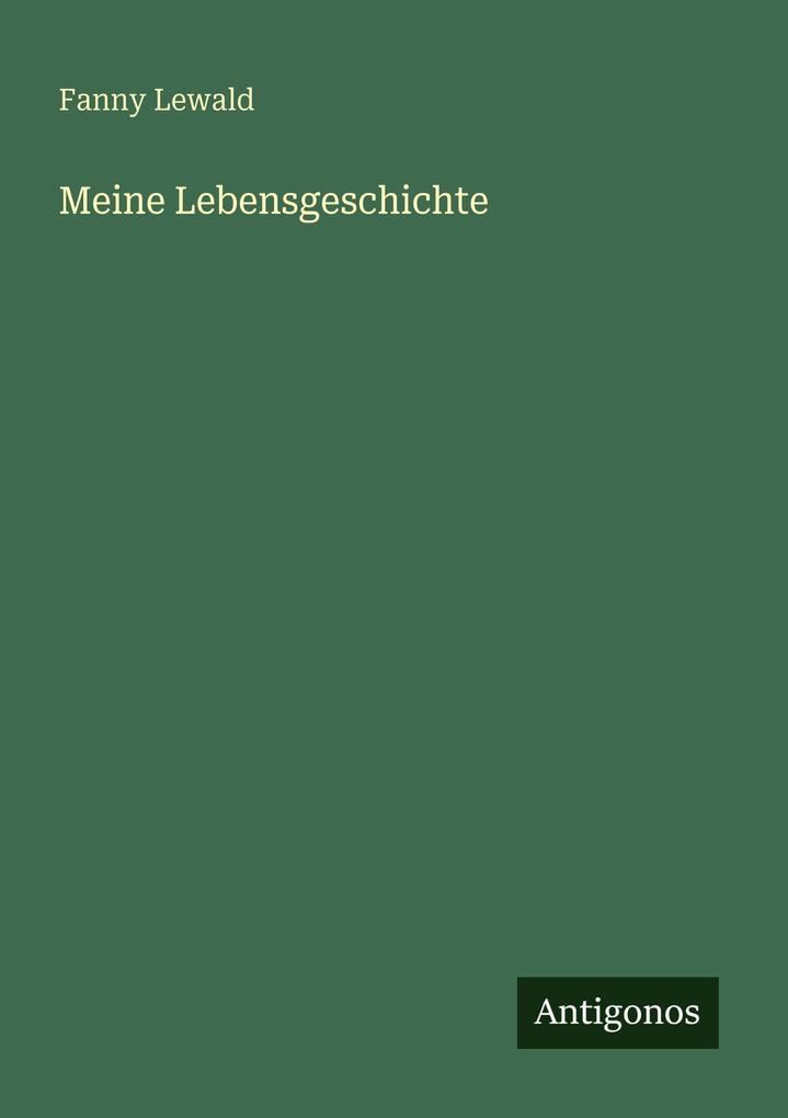Meine Lebensgeschichte
