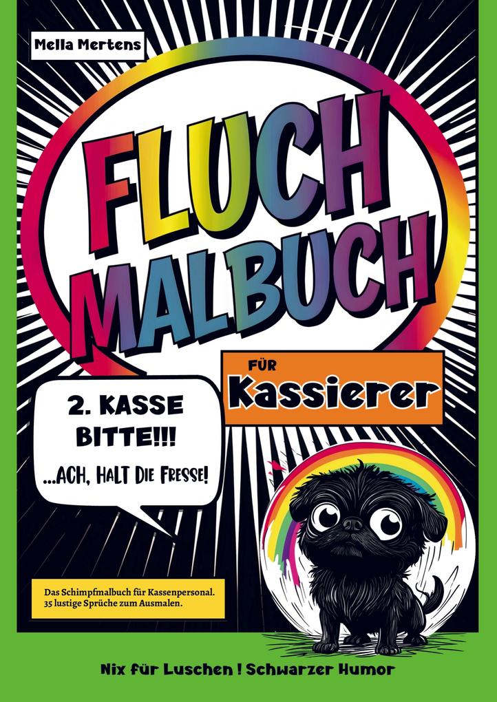 Fluch Malbuch für Kassierer