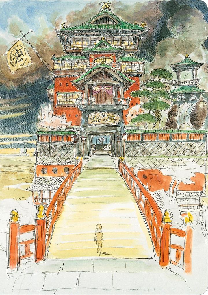 Studio Ghibli® Spirited Away Journal (The Bathhouse)