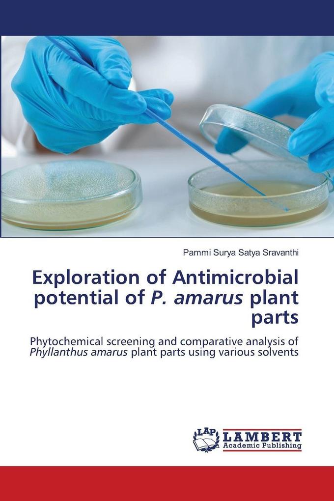 Exploration of Antimicrobial potential of P. amarus plant parts