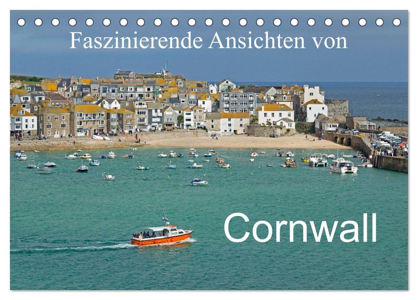 Faszinierende Ansichten von Cornwall (Tischkalender 2026 DIN A5 quer) CALVENDO Monatskalender
