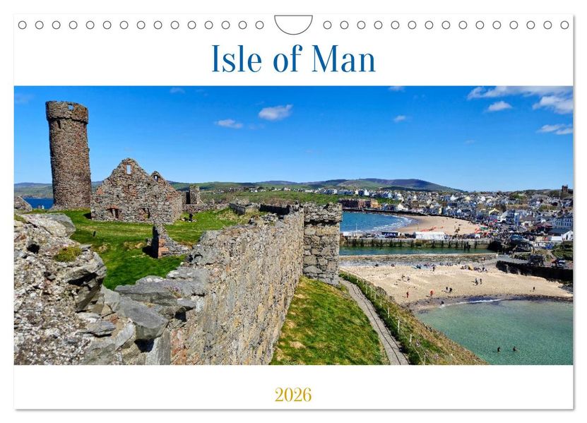 Isle of Man (Wandkalender 2026 DIN A4 quer) CALVENDO Monatskalender
