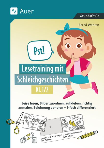 Pst! Lesetraining mit Schleichgeschichten Kl. 1/2