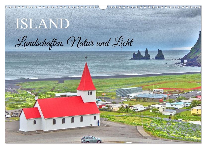 Island - Landschaften Natur und Licht (Wandkalender 2026 DIN A3 quer) CALVENDO Monatskalender