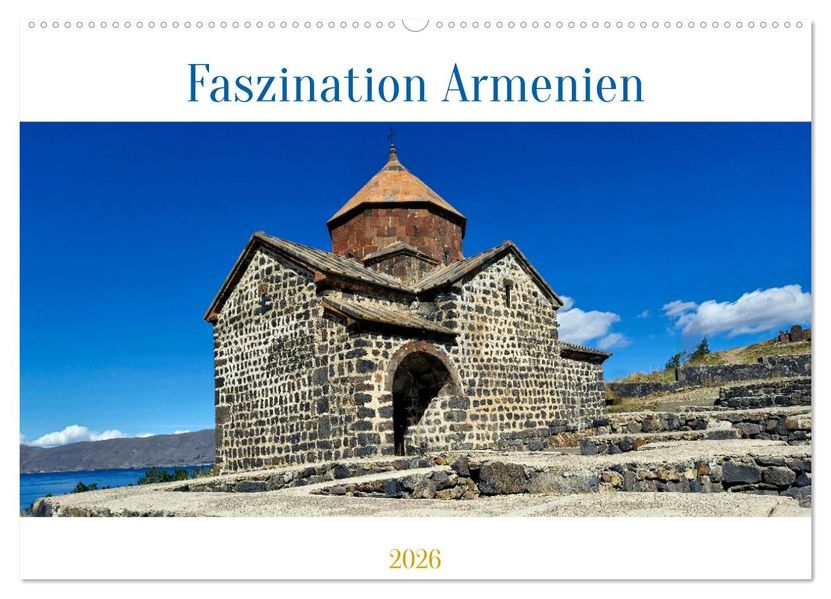 Faszination Armenien (Wandkalender 2026 DIN A2 quer) CALVENDO Monatskalender
