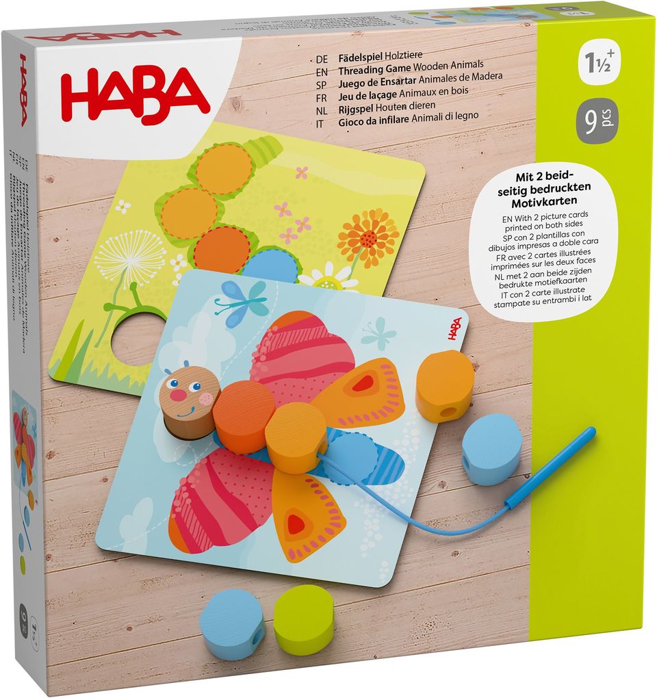 Haba Sales GmbH & Co.Kg Fädelspiel Holztiere