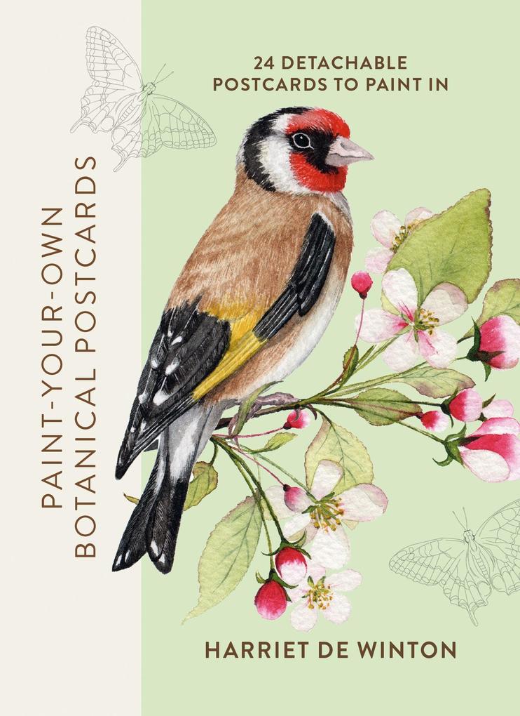 Octopus Publishing Group Paint-Your-Own Botanical Postcards - Image 2