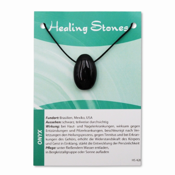 Onyx Maxicard Healing Stones R143-42